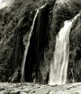 Wodospad przy Franz Josef Glacier